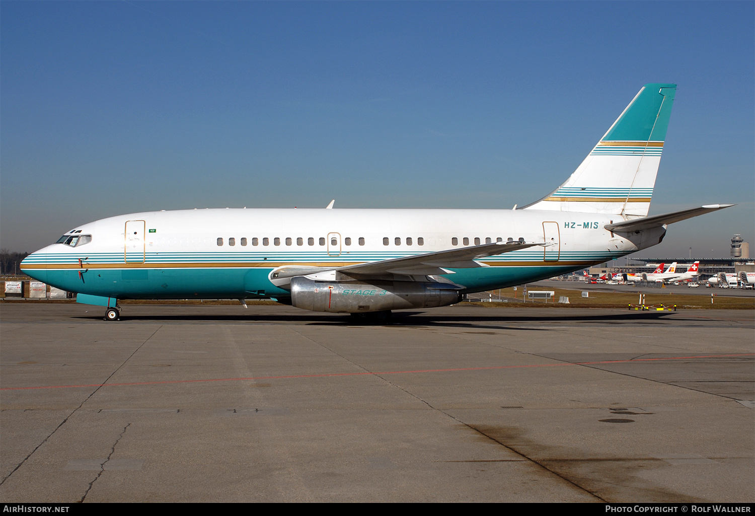 Aircraft Photo of HZ-MIS | Boeing 737-2K5/Adv | AirHistory.net #293120