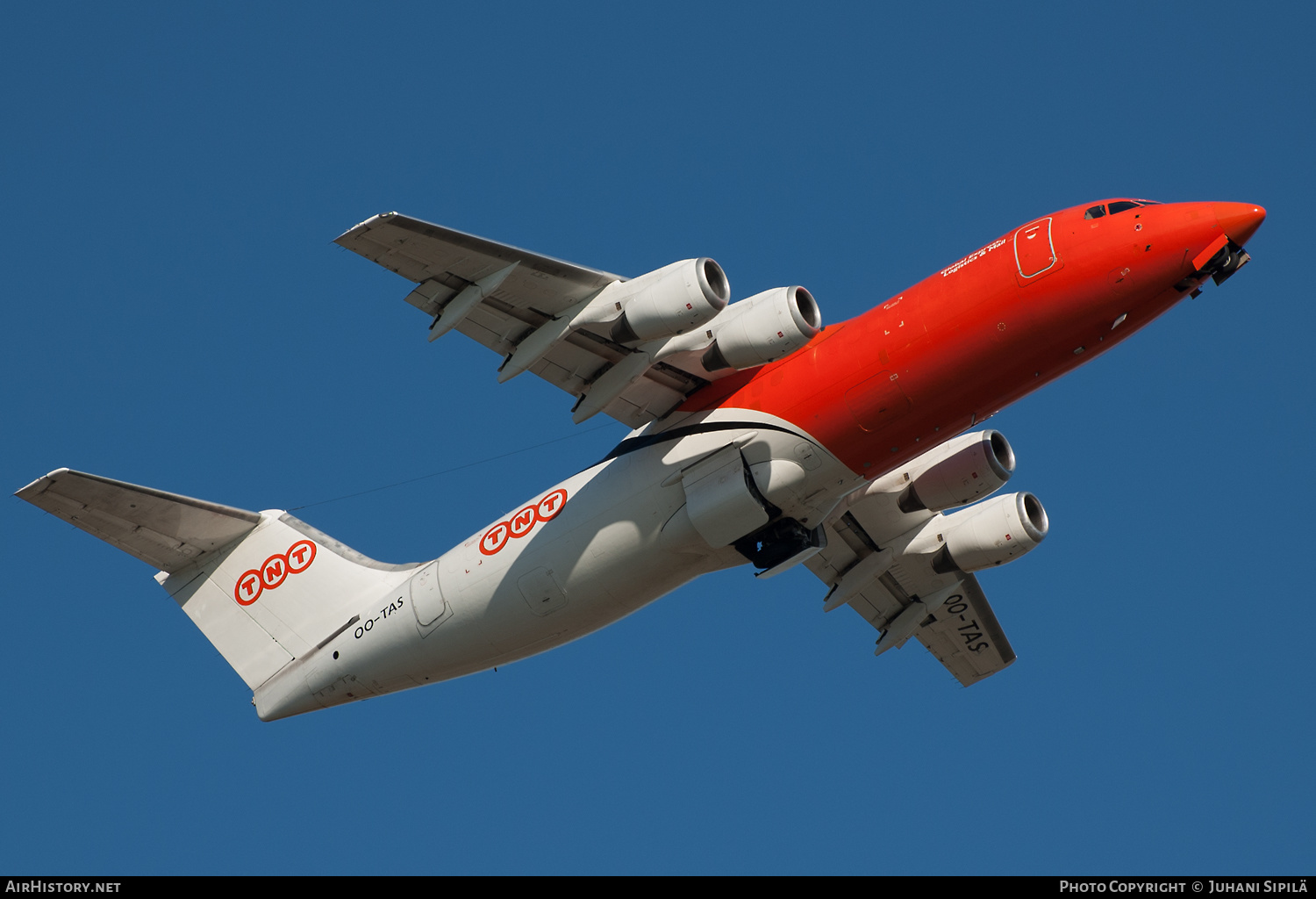 Aircraft Photo of OO-TAS | British Aerospace BAe-146-300QT Quiet Trader | TNT Airways | AirHistory.net #293137