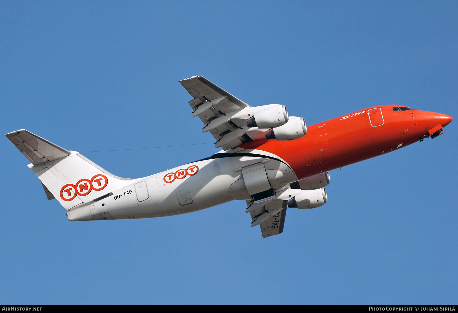 Aircraft Photo of OO-TAE | British Aerospace BAe-146-300QT Quiet Trader | TNT Airways | AirHistory.net #293153