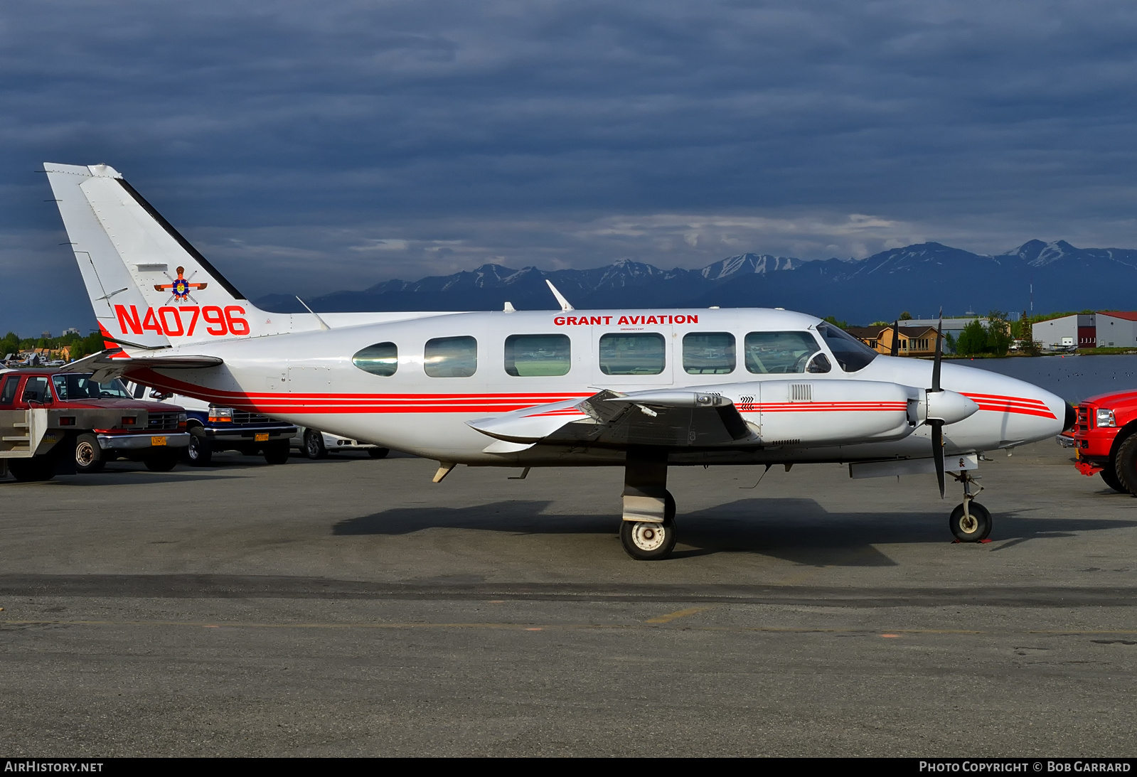 Aircraft Photo of N40796 | Piper PA-31-350 Chieftain | Grant Aviation | AirHistory.net #293173
