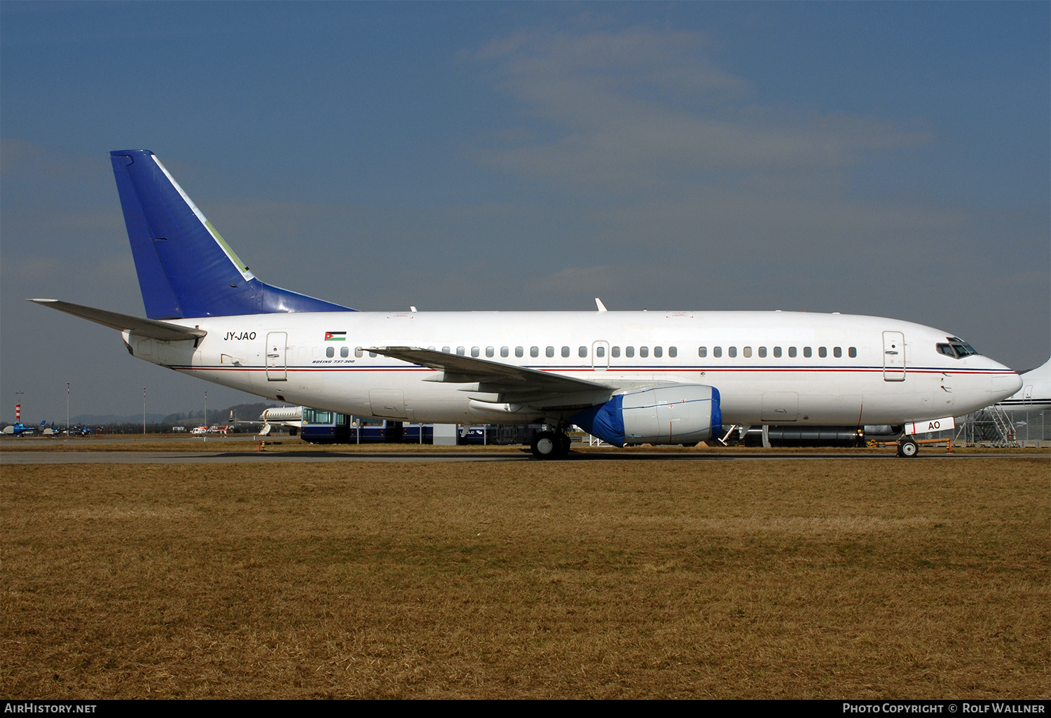Aircraft Photo of JY-JAO | Boeing 737-322 | AirHistory.net #293187