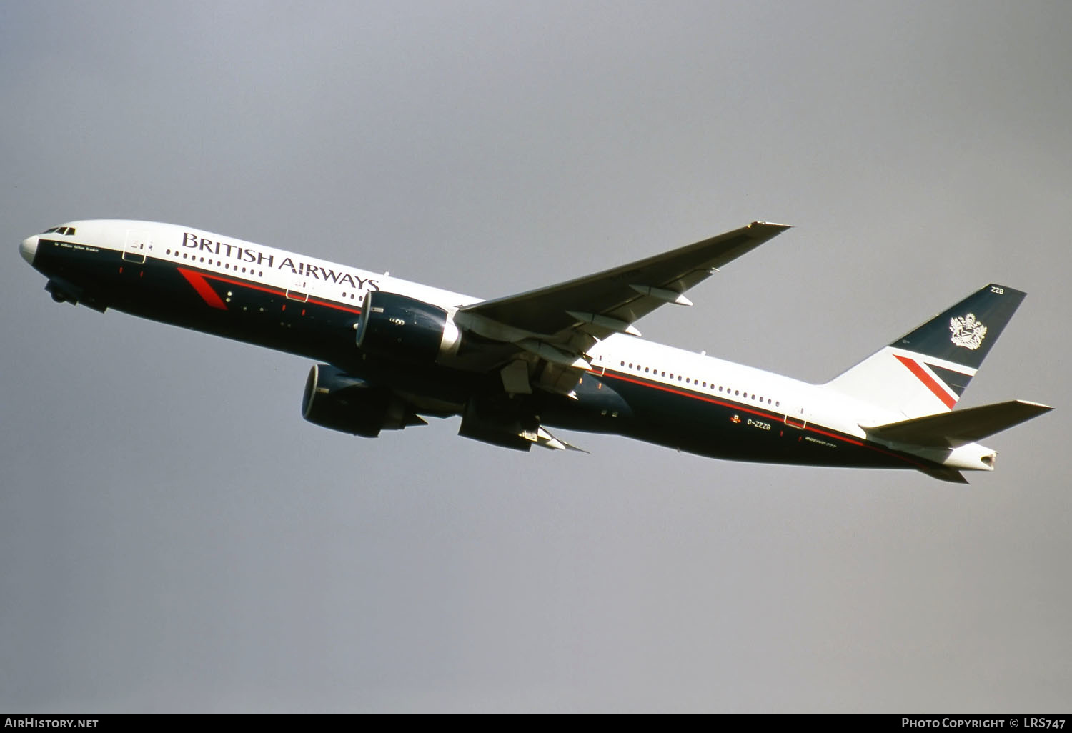 Aircraft Photo of G-ZZZB | Boeing 777-236 | British Airways | AirHistory.net #293205
