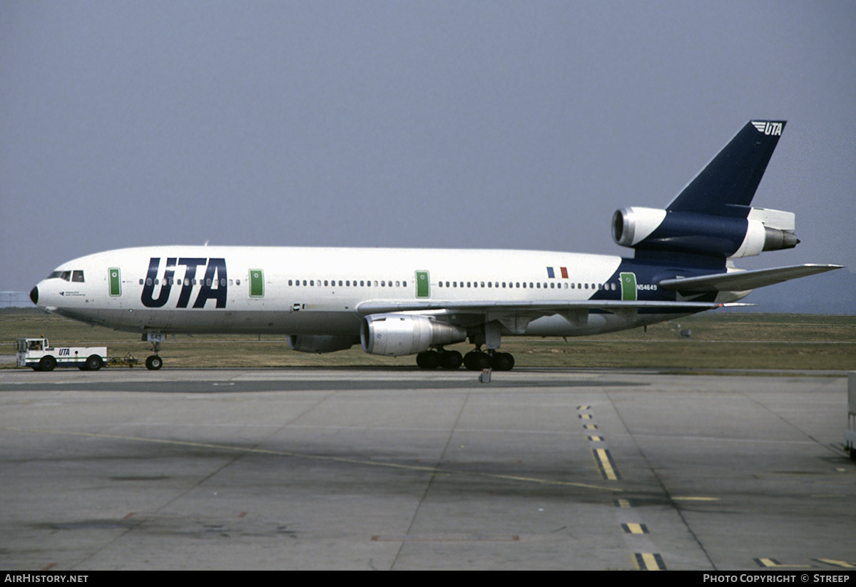 Aircraft Photo of N54649 | McDonnell Douglas DC-10-30 | UTA - Union de Transports Aériens | AirHistory.net #293207