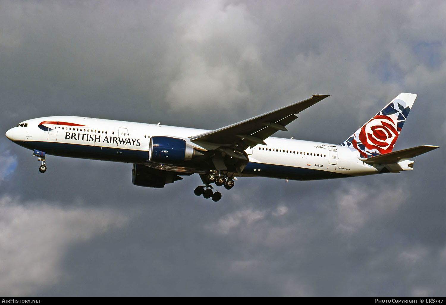 Aircraft Photo of G-VIIO | Boeing 777-236/ER | British Airways | AirHistory.net #293208