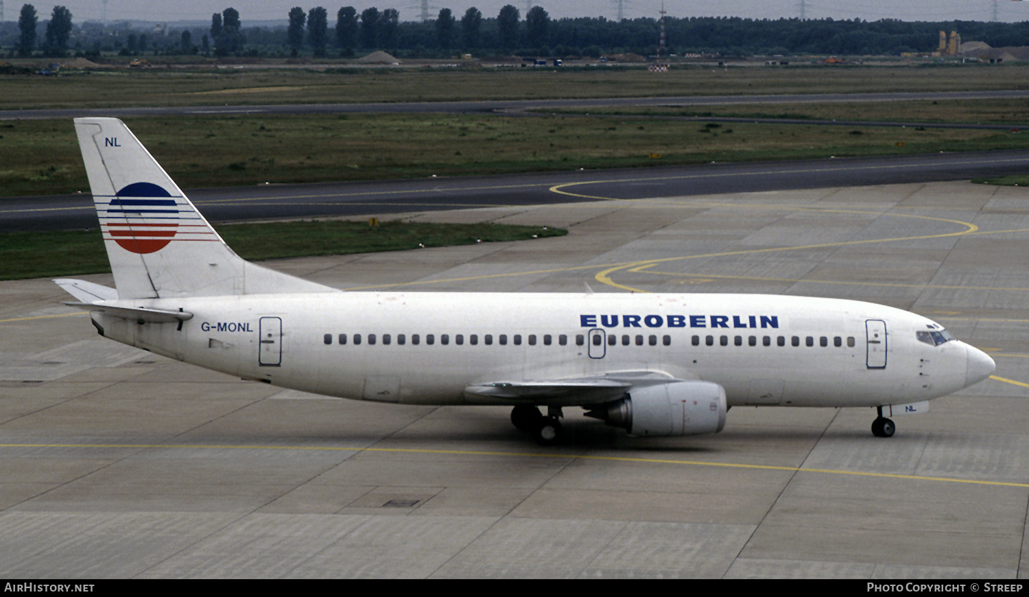 Aircraft Photo of G-MONL | Boeing 737-3Y0 | Euroberlin | AirHistory.net #293222