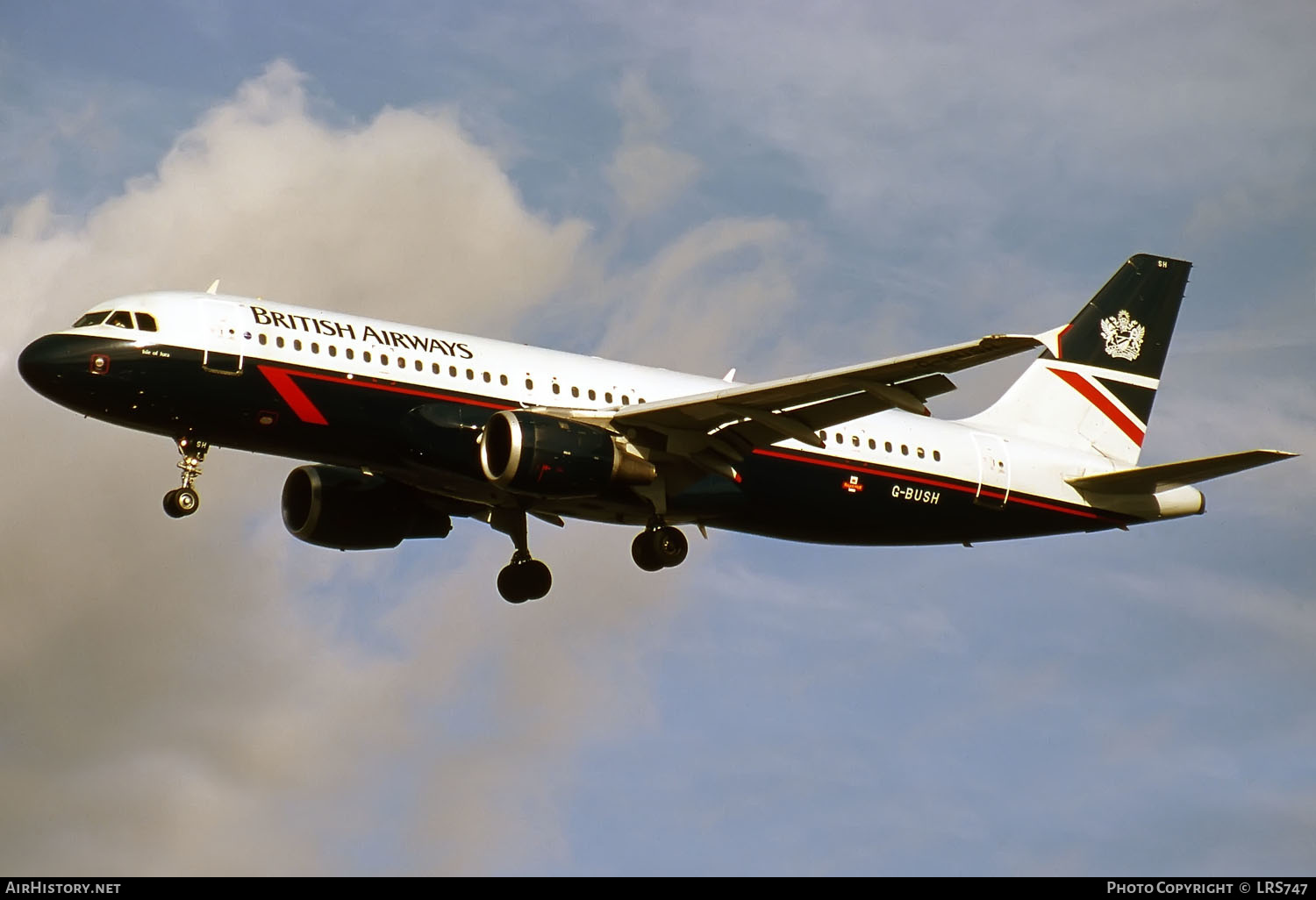 Aircraft Photo of G-BUSH | Airbus A320-211 | British Airways | AirHistory.net #293223