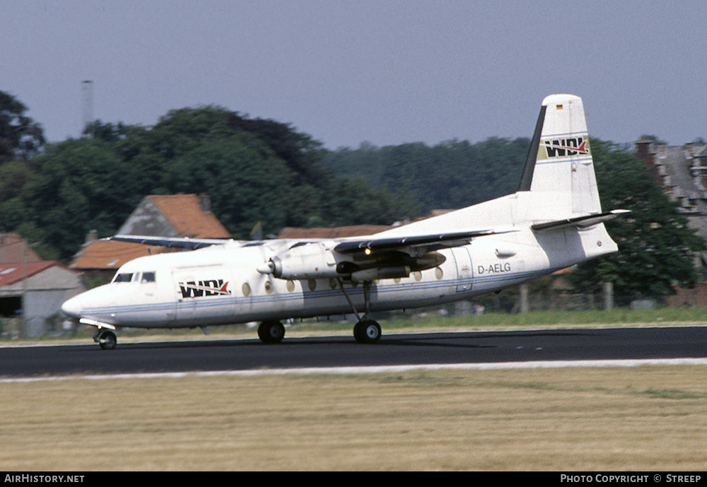 Aircraft Photo of D-AELG | Fokker F27-600 Friendship | AirHistory.net #293226