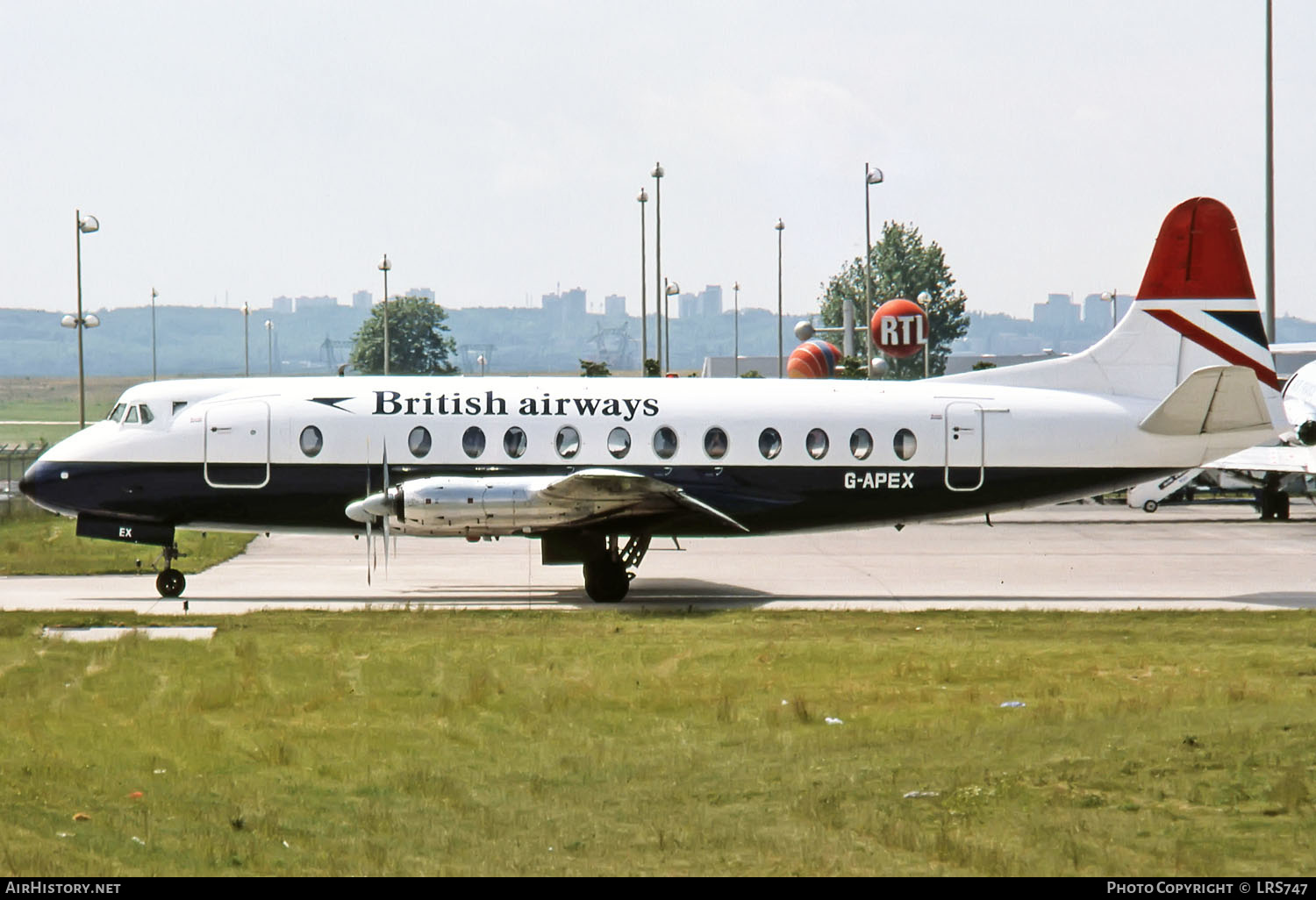 Aircraft Photo of G-APEX | Vickers 806 Viscount | British Airways | AirHistory.net #293238