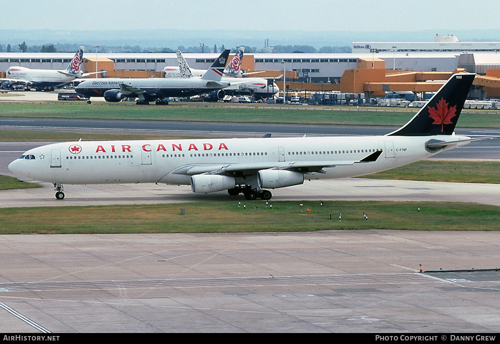 Aircraft Photo of C-FTNP | Airbus A340-313 | Air Canada | AirHistory.net #293258