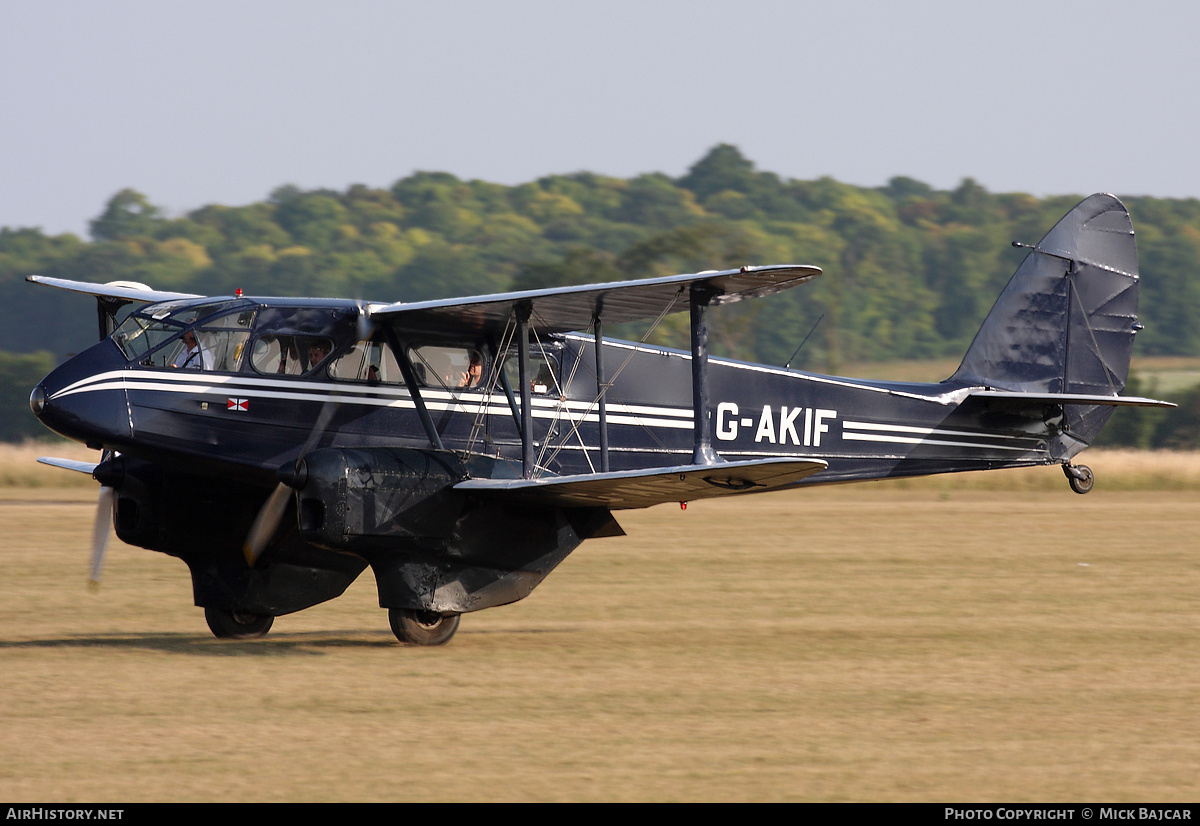 Aircraft Photo of G-AKIF | De Havilland D.H. 89A Dragon Rapide | AirHistory.net #293280