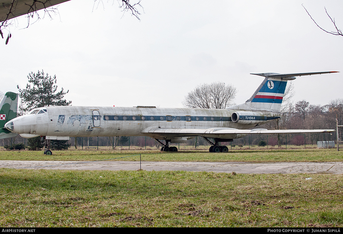 Aircraft Photo of SP-LHB | Tupolev Tu-134A | LOT Polish Airlines - Polskie Linie Lotnicze | AirHistory.net #293286