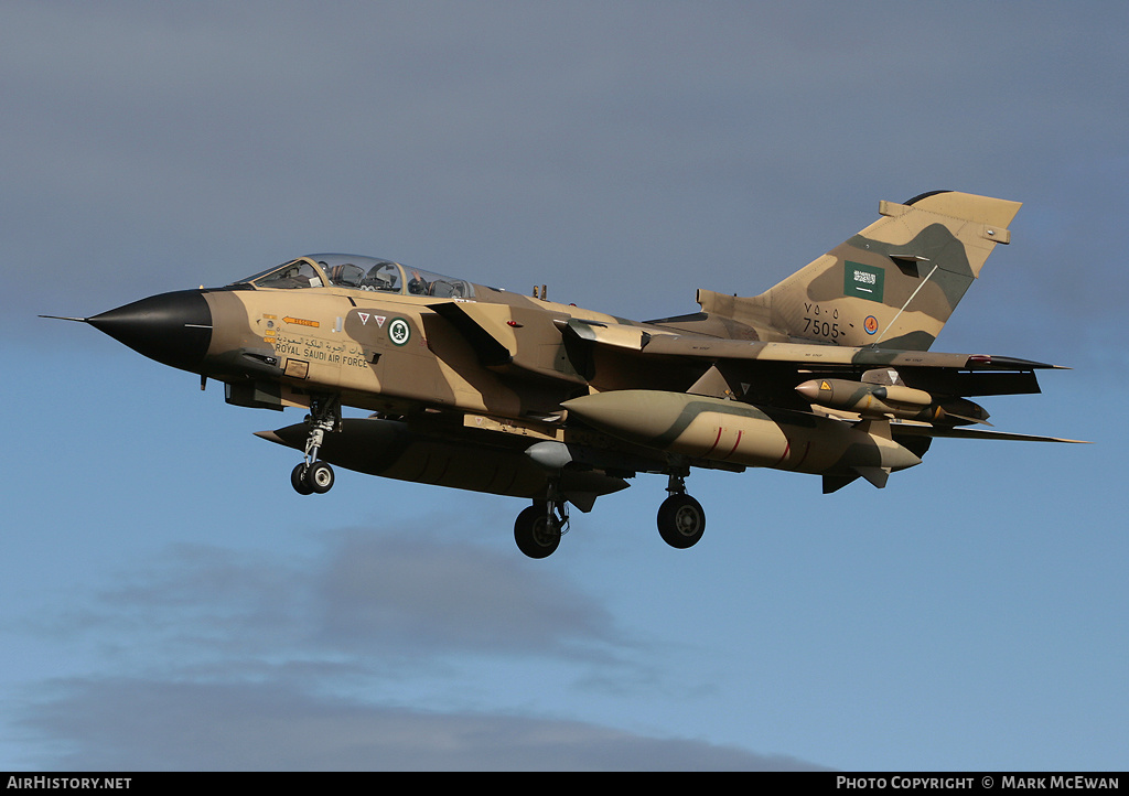 Aircraft Photo of 7505 | Panavia Tornado IDS | Saudi Arabia - Air Force | AirHistory.net #293290