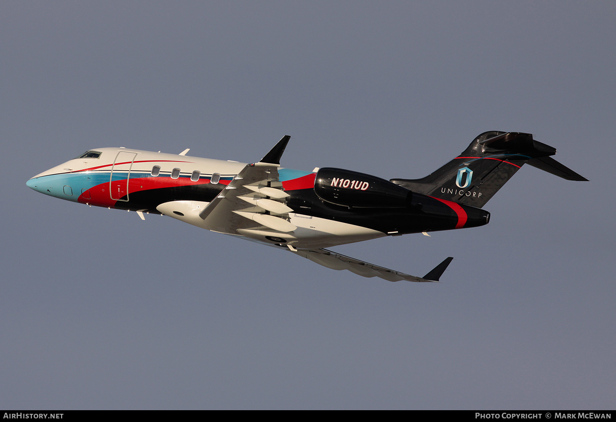 Aircraft Photo of N101UD | Bombardier Challenger 300 (BD-100-1A10) | Unicorp | AirHistory.net #293291