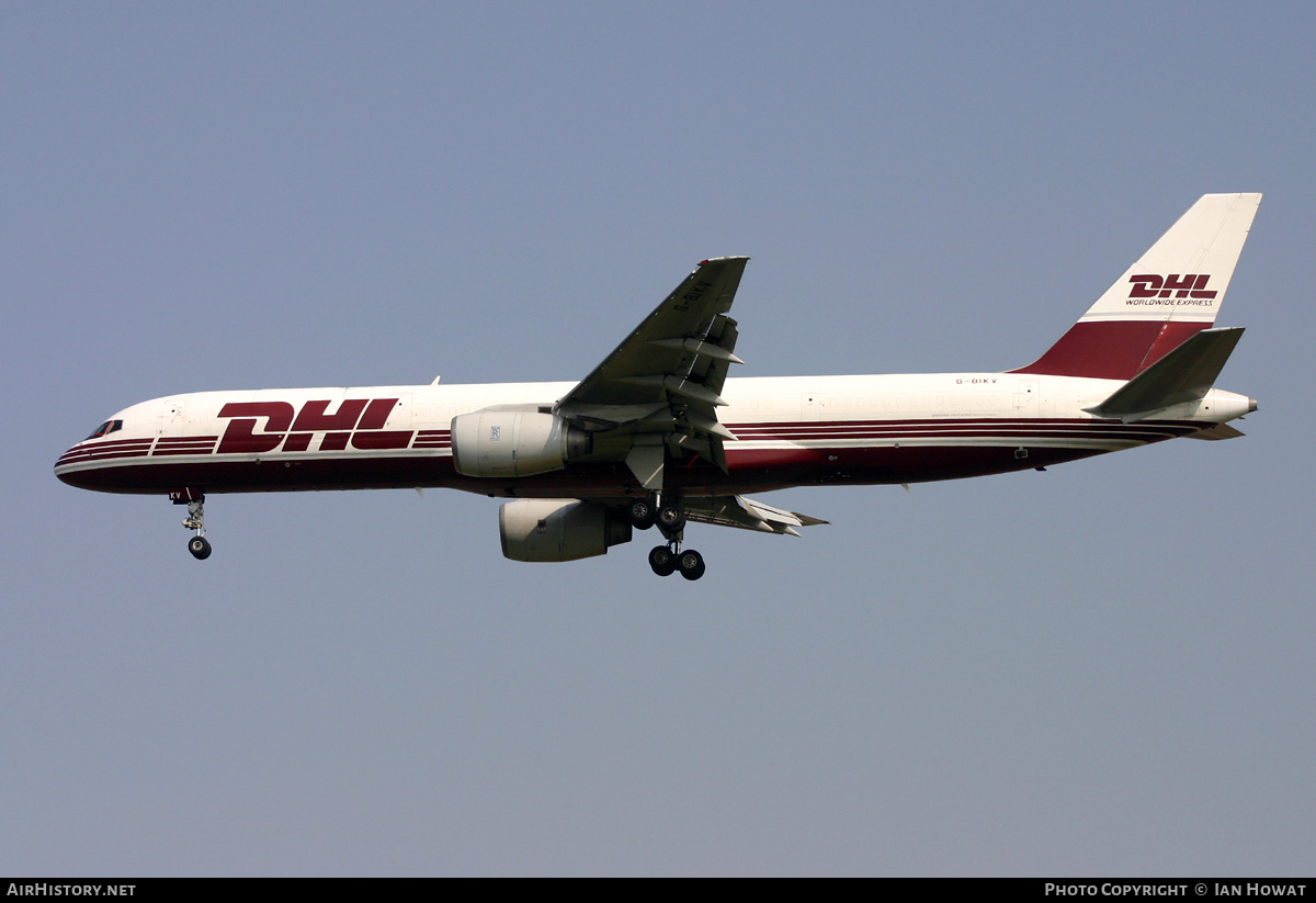 Aircraft Photo of G-BIKV | Boeing 757-236/SF | DHL Worldwide Express | AirHistory.net #293297