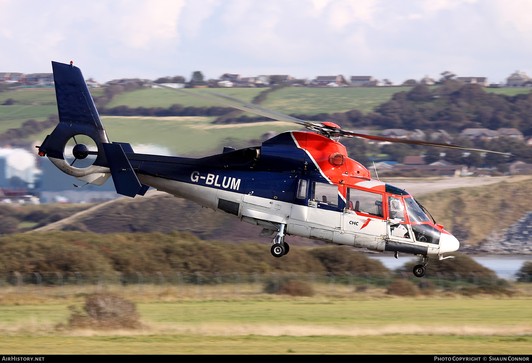 Aircraft Photo of G-BLUM | Aerospatiale SA-365N Dauphin 2 | CHC Helicopters | AirHistory.net #293313