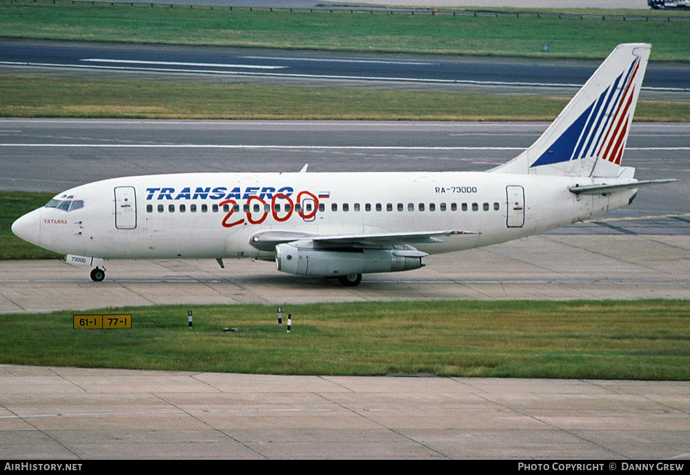 Aircraft Photo of RA-73000 | Boeing 737-236/Adv | Transaero Airlines | AirHistory.net #293321