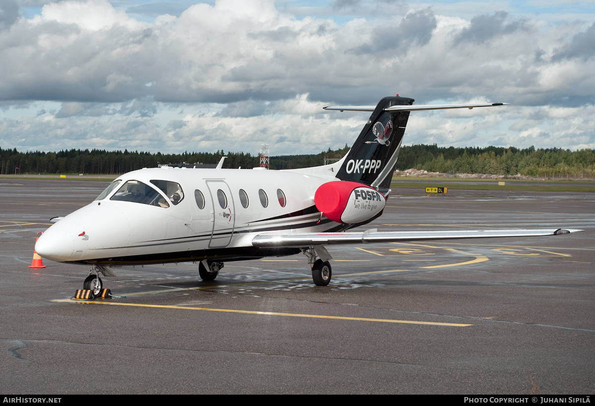 Aircraft Photo of OK-PPP | Raytheon Hawker 400XP | AirHistory.net #293343