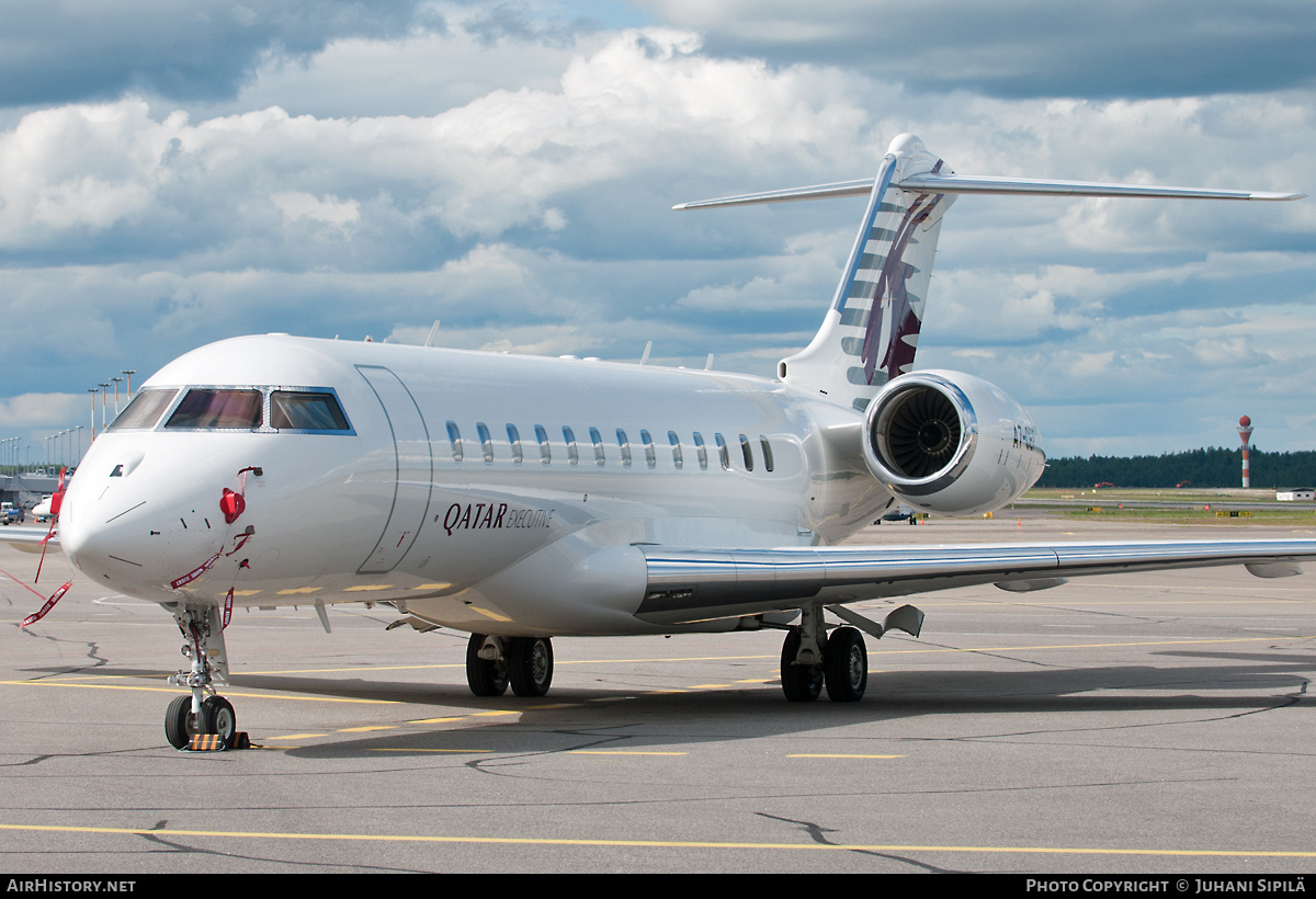 Aircraft Photo of A7-CEF | Bombardier Global Express XRS (BD-700-1A10) | Qatar Executive | AirHistory.net #293347