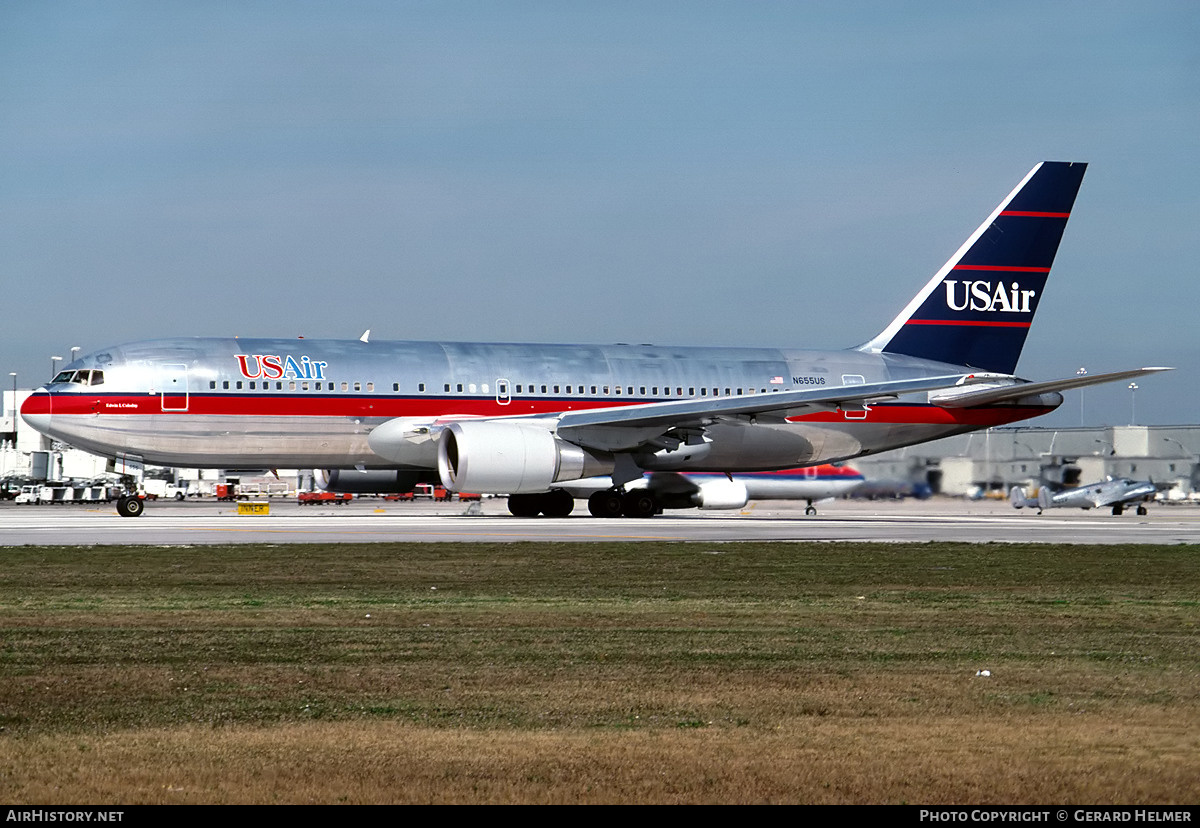 Aircraft Photo of N655US | Boeing 767-2B7/ER | USAir | AirHistory.net #293350