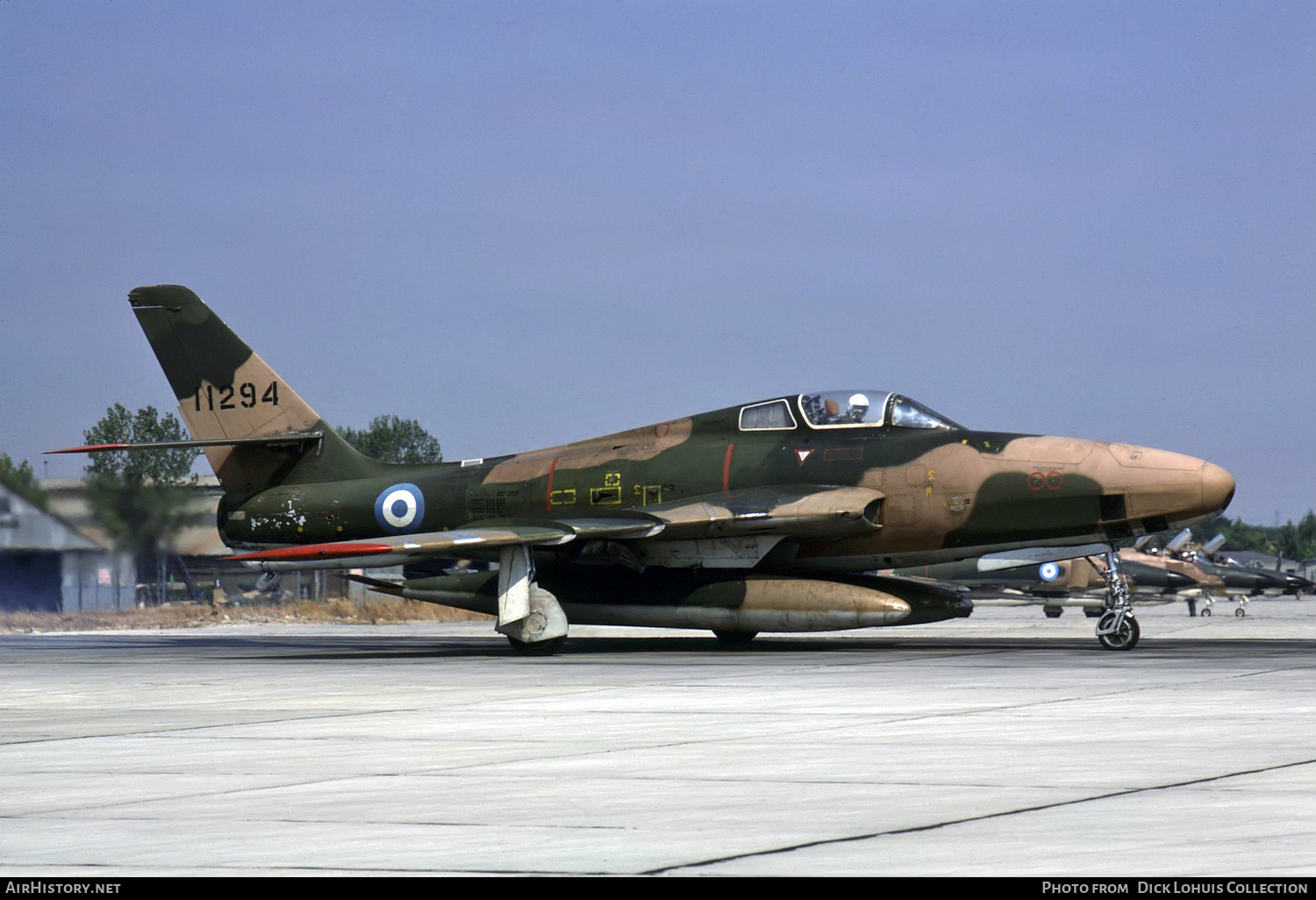 Aircraft Photo of 11294 | Republic RF-84F Thunderflash | Greece - Air Force | AirHistory.net #293362