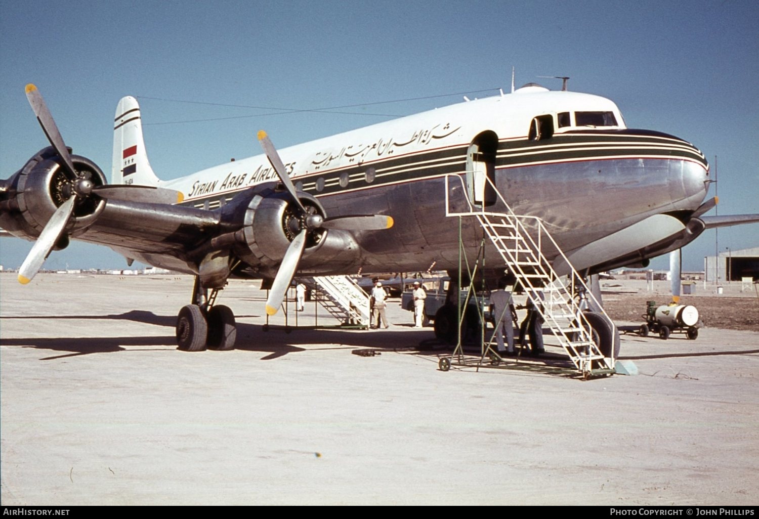Aircraft Photo of YK-ADA | Douglas C54A-DC | Syrian Arab Airlines | AirHistory.net #293364