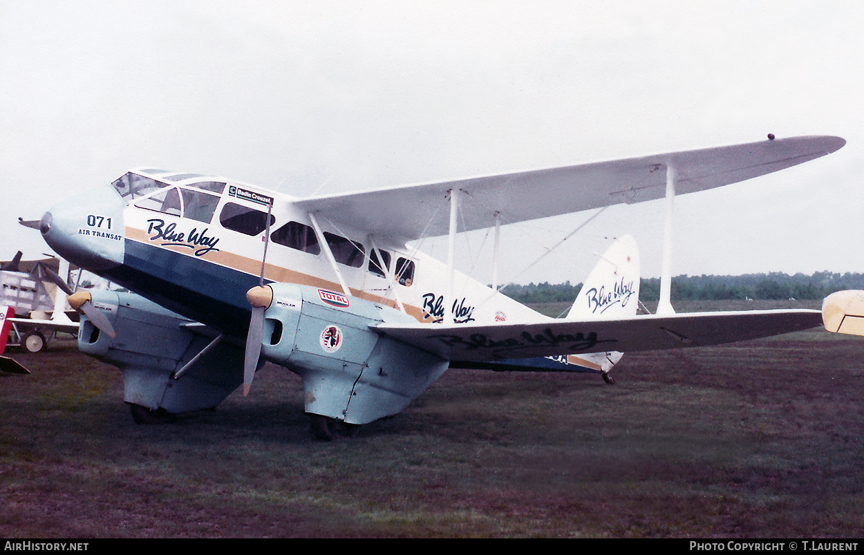 Aircraft Photo of F-AZCA | De Havilland D.H. 89A Dragon Rapide | AirHistory.net #293365