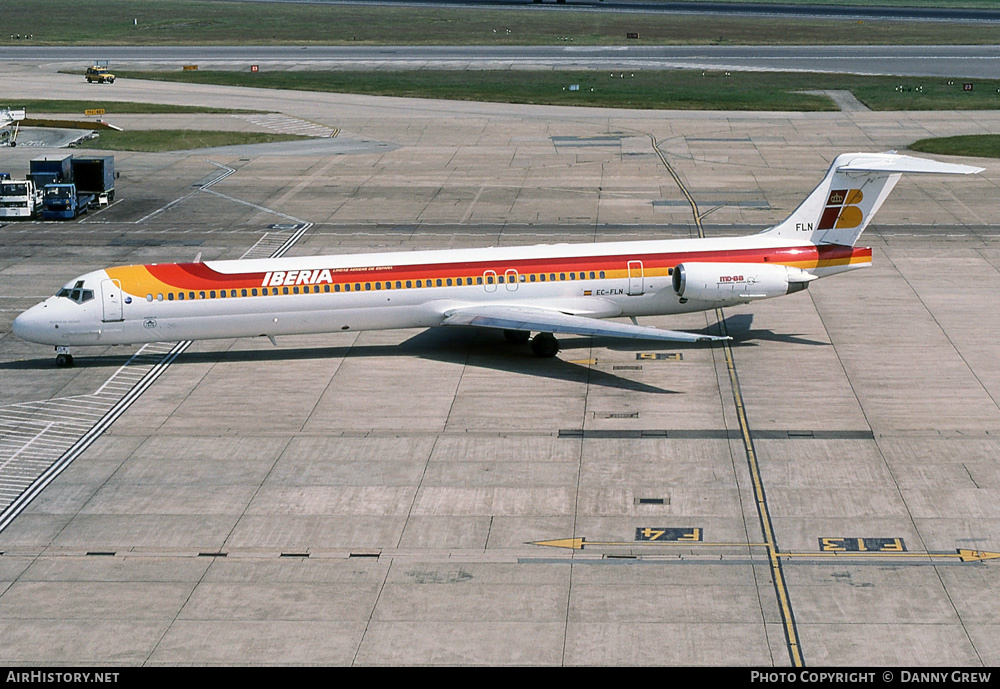 Aircraft Photo of EC-FLN | McDonnell Douglas MD-88 | Iberia | AirHistory.net #293368