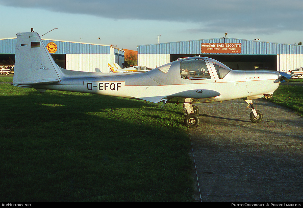 Aircraft Photo of D-EFQF | Grob G-115A | AirHistory.net #293373