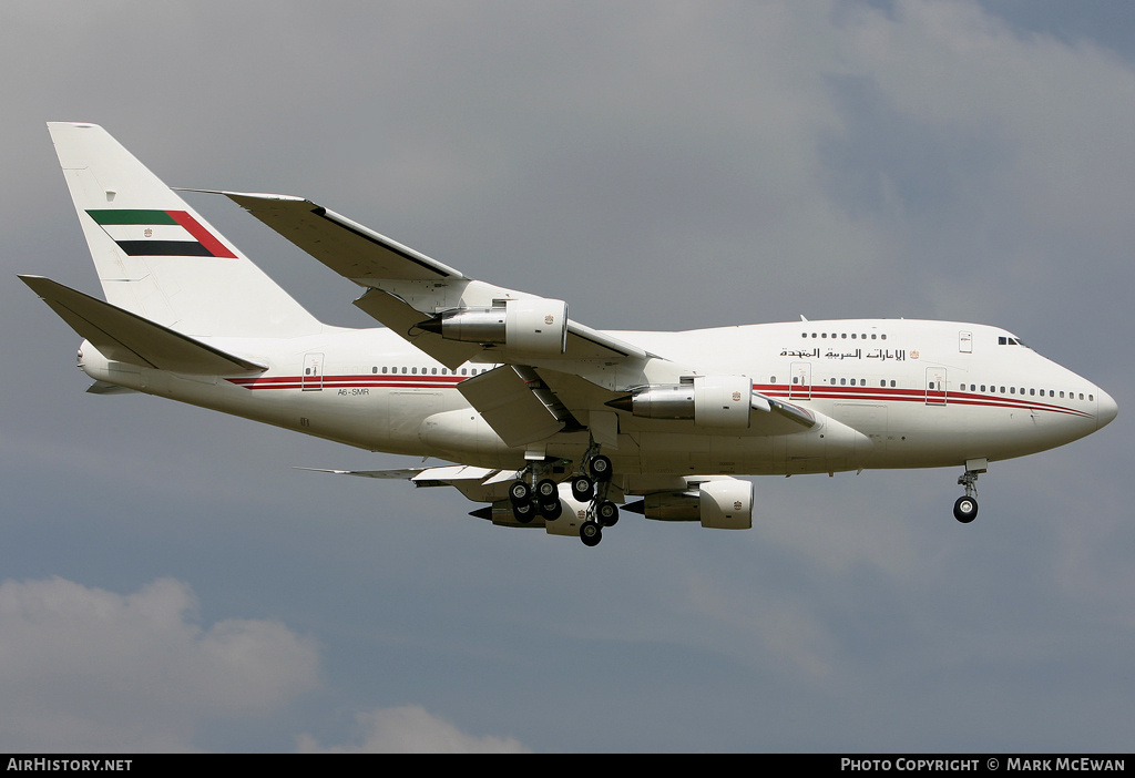 Aircraft Photo of A6-SMR | Boeing 747SP-31 | United Arab Emirates Government | AirHistory.net #293381