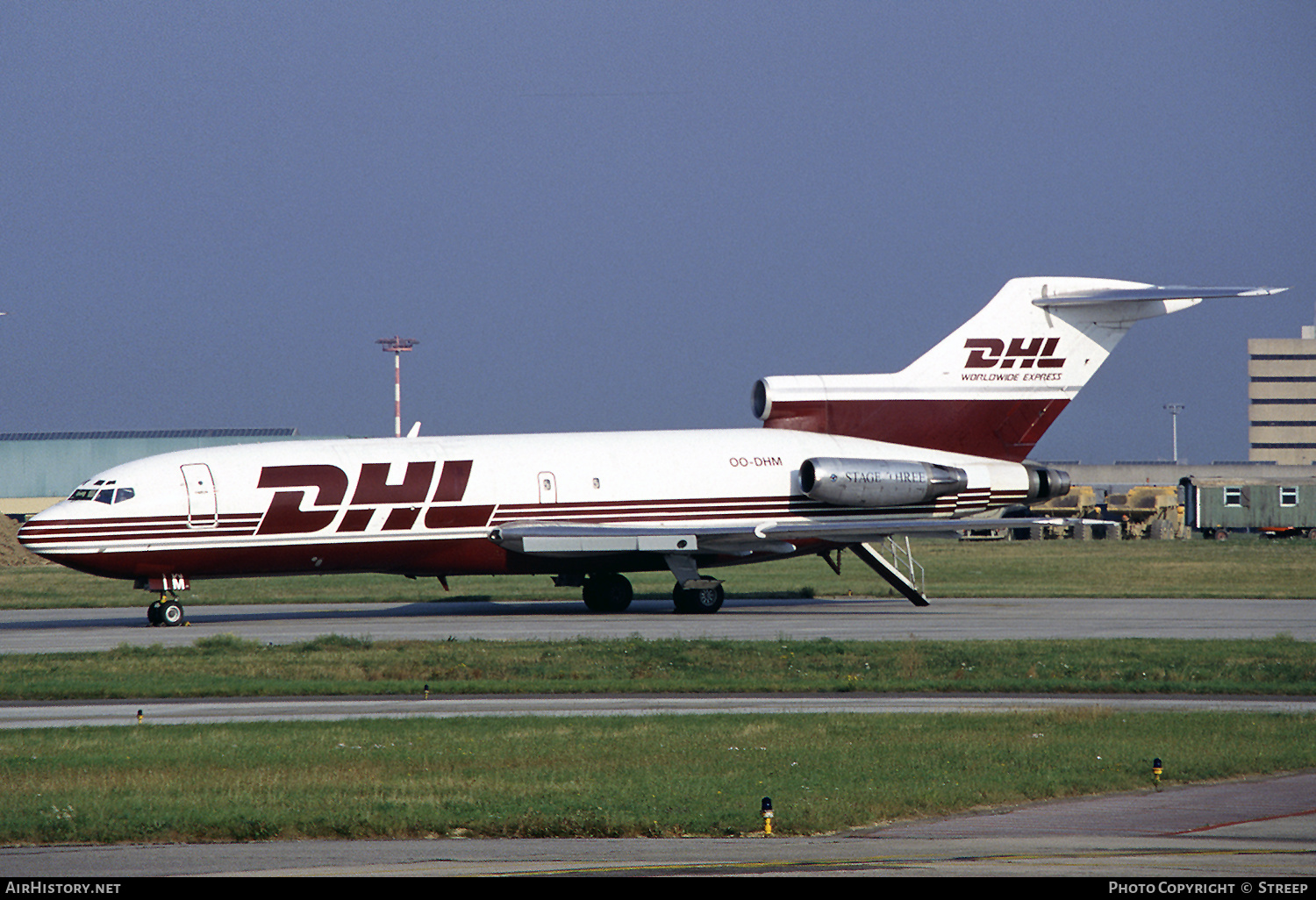 Aircraft Photo of OO-DHM | Boeing 727-31(F) | DHL Worldwide Express | AirHistory.net #293384