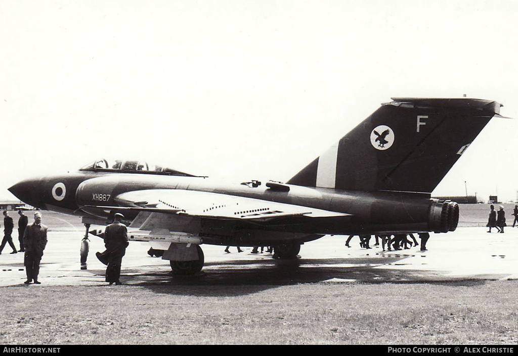 Aircraft Photo of XH887 | Gloster Javelin FAW9R | UK - Air Force | AirHistory.net #293388