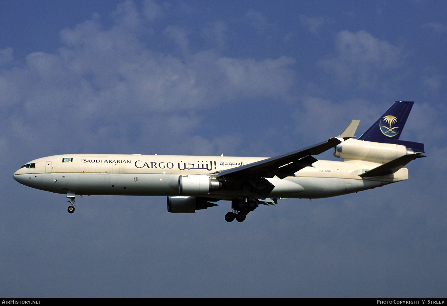 Aircraft Photo of HZ-ANA | McDonnell Douglas MD-11F | Saudi Arabian Airlines Cargo | AirHistory.net #293392