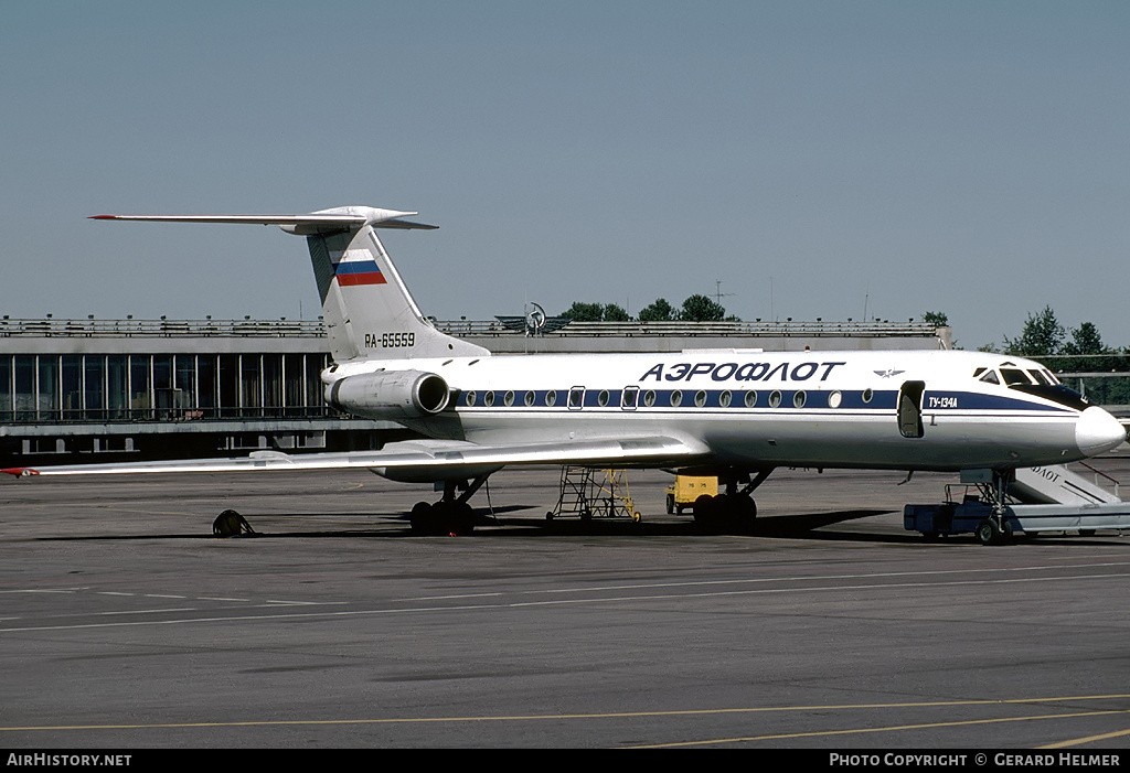 Aircraft Photo of RA-65559 | Tupolev Tu-134AK | Aeroflot | AirHistory.net #293399