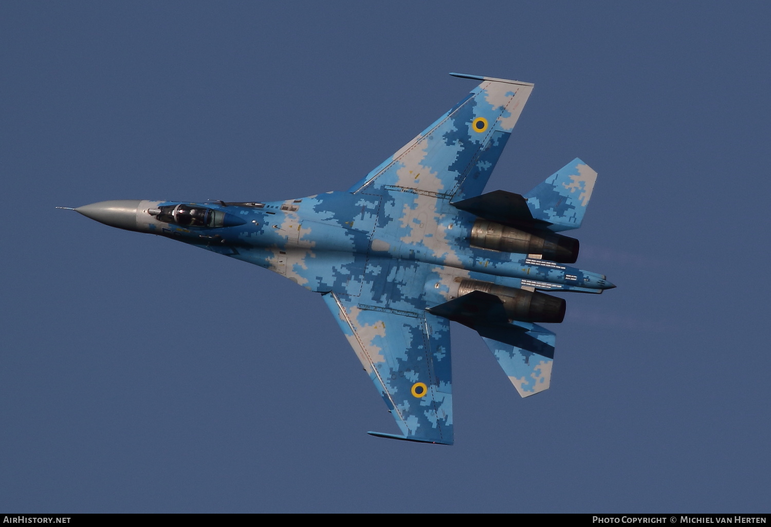 Aircraft Photo of 58 blue | Sukhoi Su-27P1M | Ukraine - Air Force | AirHistory.net #293419