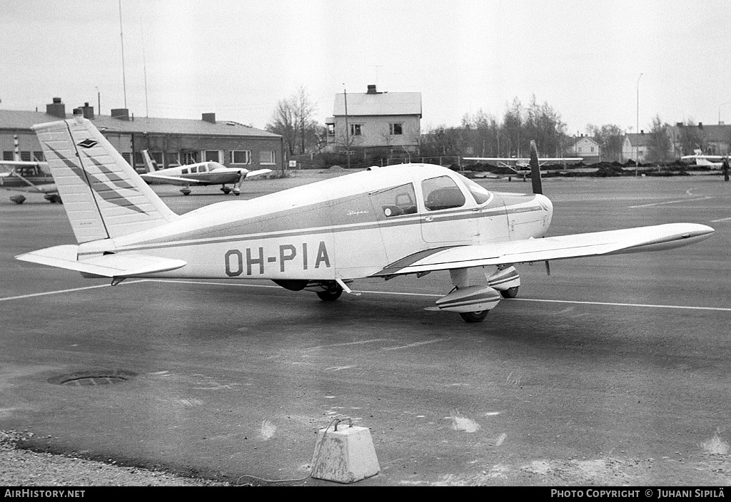 Aircraft Photo of OH-PIA | Piper PA-28-140 Cherokee 140-4 | AirHistory.net #293433
