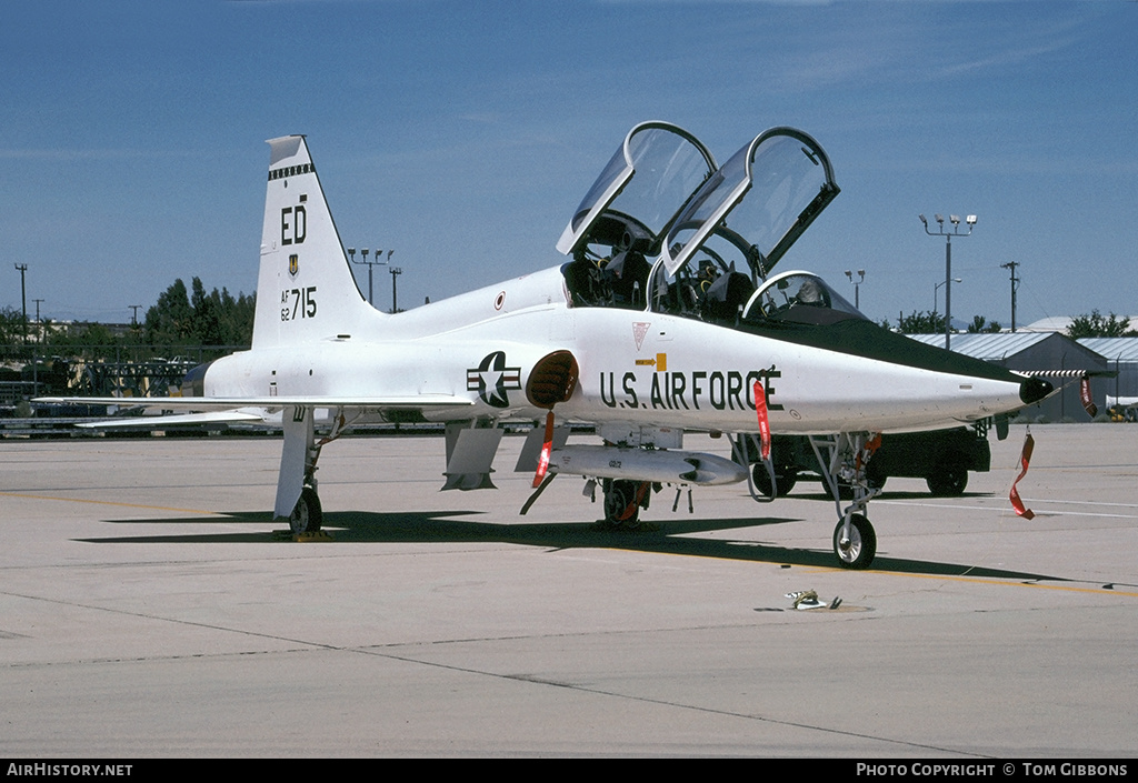 Aircraft Photo of 62-3715 | Northrop T-38A Talon | USA - Air Force | AirHistory.net #293435
