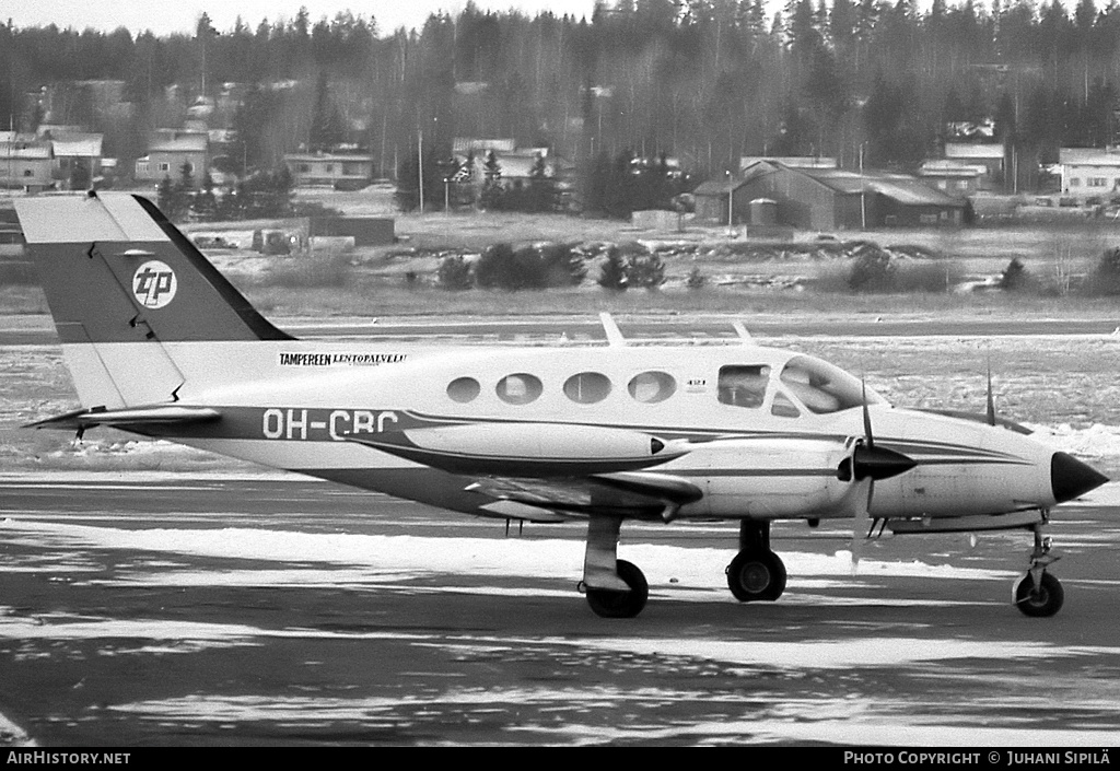 Aircraft Photo of OH-CBC | Cessna 421A | Tampereen Lentopalvelu | AirHistory.net #293440