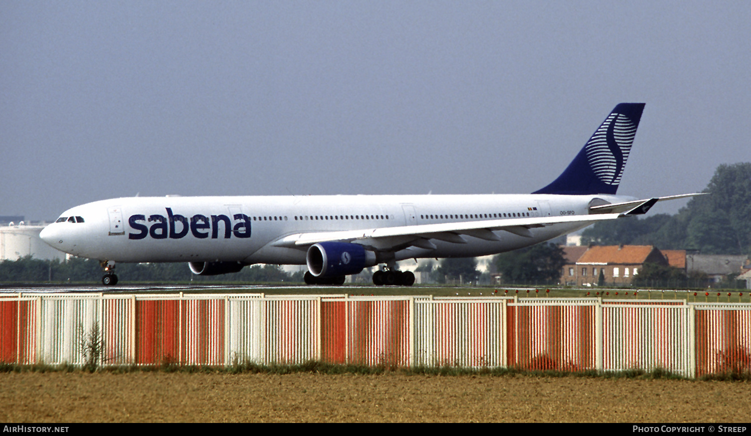 Aircraft Photo of OO-SFO | Airbus A330-301 | Sabena | AirHistory.net #293468