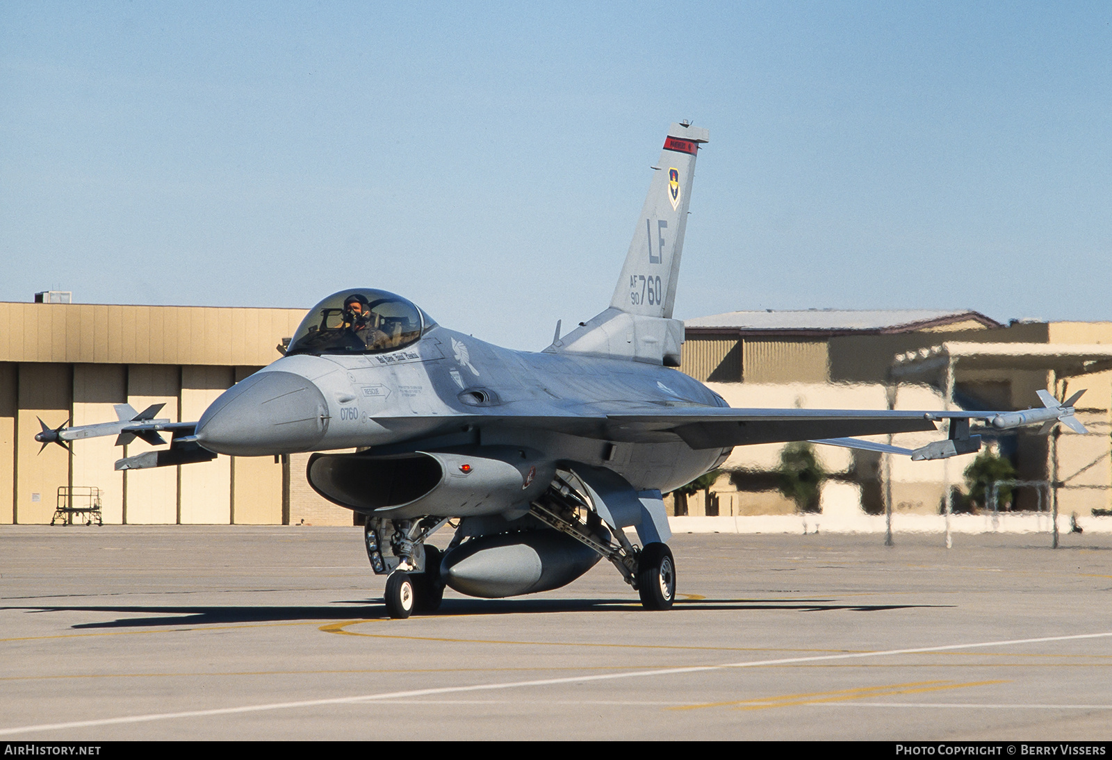 Aircraft Photo of 90-0760 / AF90-760 | General Dynamics F-16CM Fighting Falcon | USA - Air Force | AirHistory.net #293470