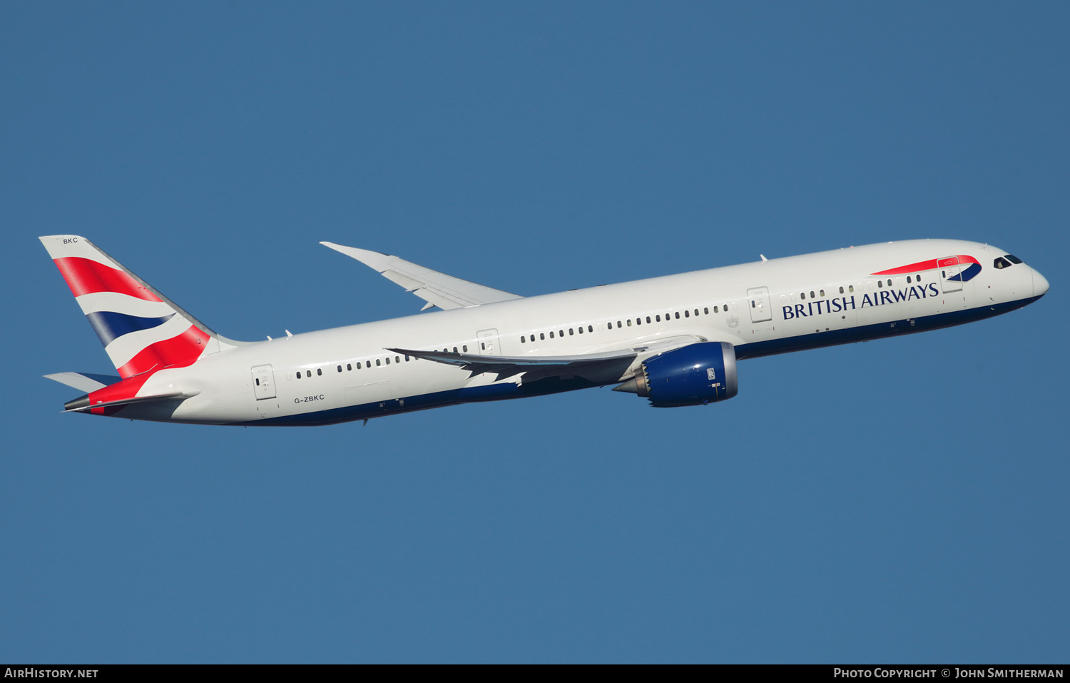 Aircraft Photo of G-ZBKC | Boeing 787-9 Dreamliner | British Airways | AirHistory.net #293477