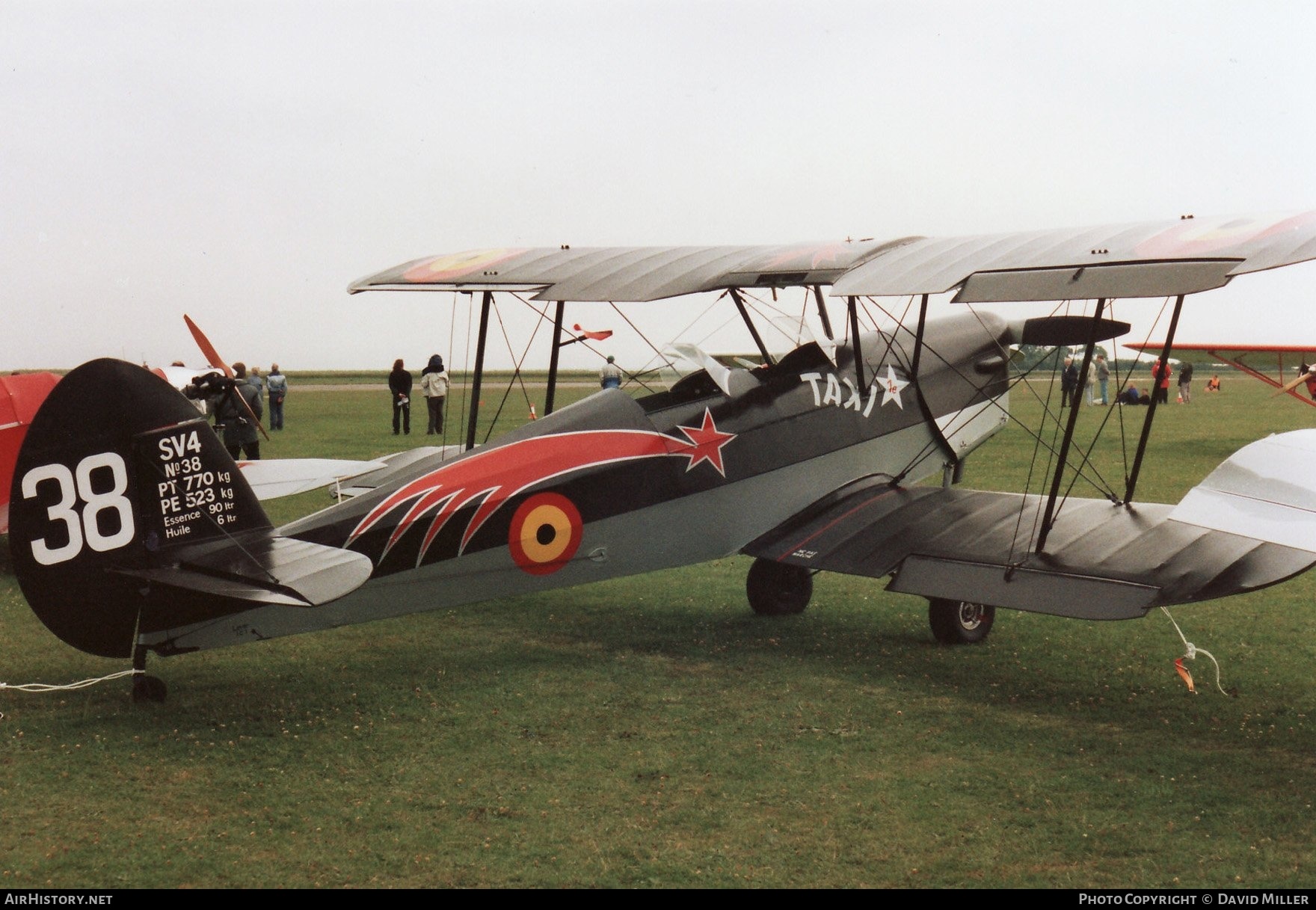 Aircraft Photo of G-AZNK | Stampe-Vertongen SV-4A | Belgium - Air Force | AirHistory.net #293490