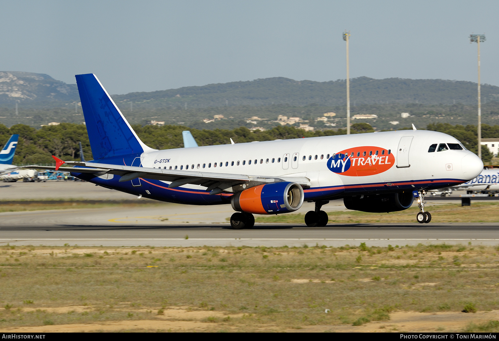 Aircraft Photo of G-GTDK | Airbus A320-231 | MyTravel Airways | AirHistory.net #293496