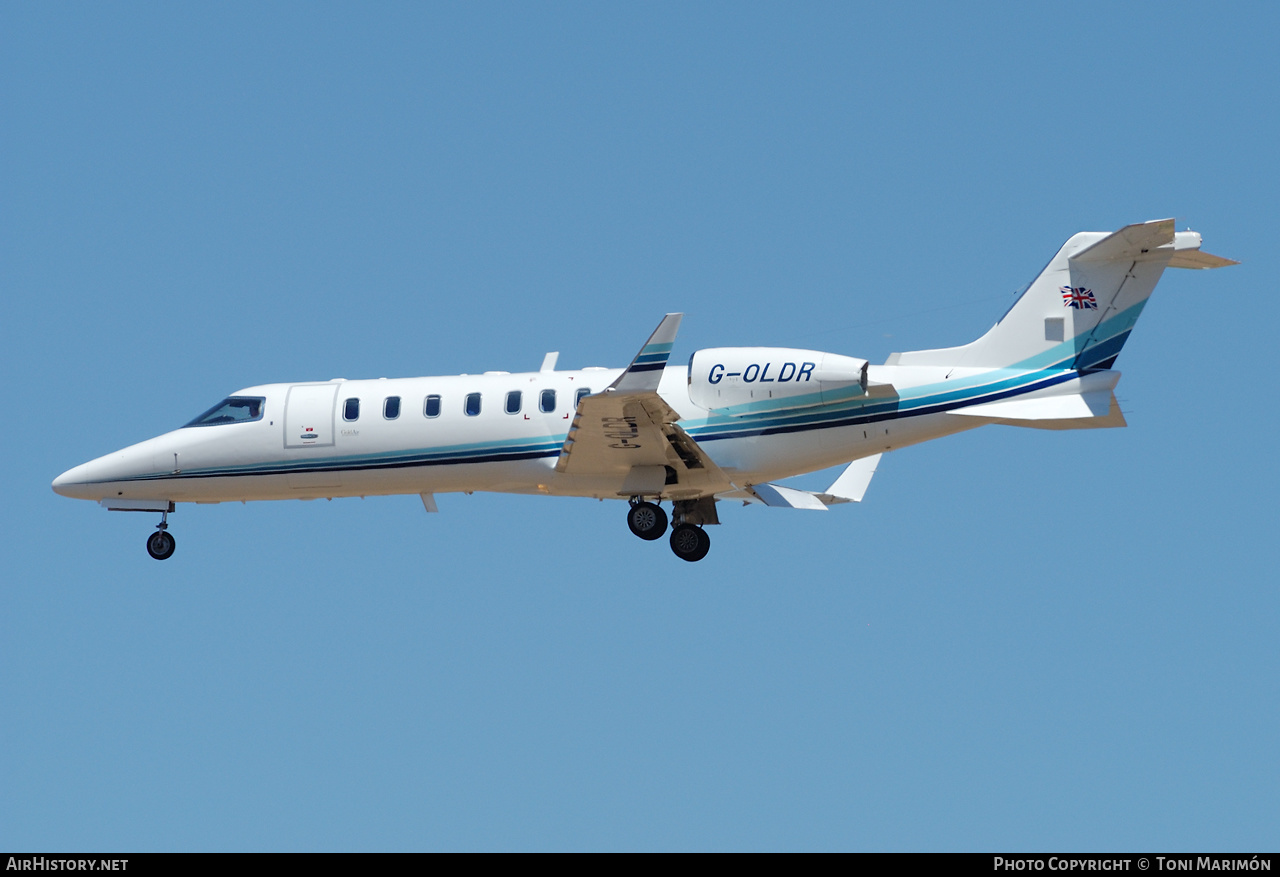 Aircraft Photo of G-OLDR | Learjet 45 | Gold Air International | AirHistory.net #293497