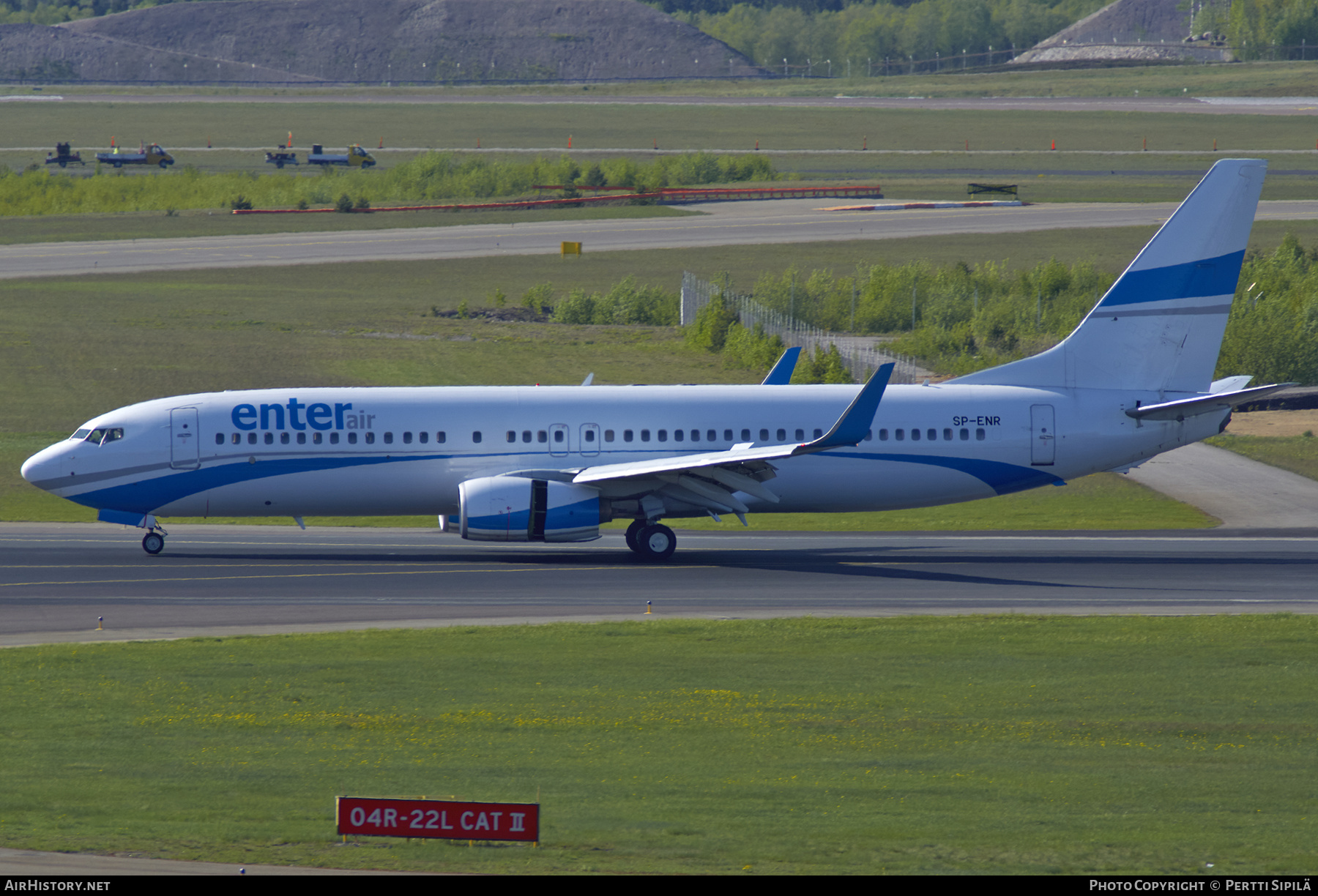 Aircraft Photo of SP-ENR | Boeing 737-8Q8 | Enter Air | AirHistory.net #293498