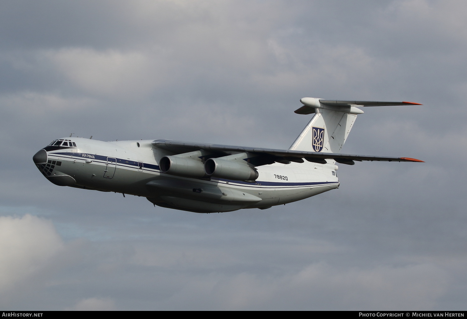 Aircraft Photo of 78820 | Ilyushin Il-76MD | Ukraine - Air Force | AirHistory.net #293504