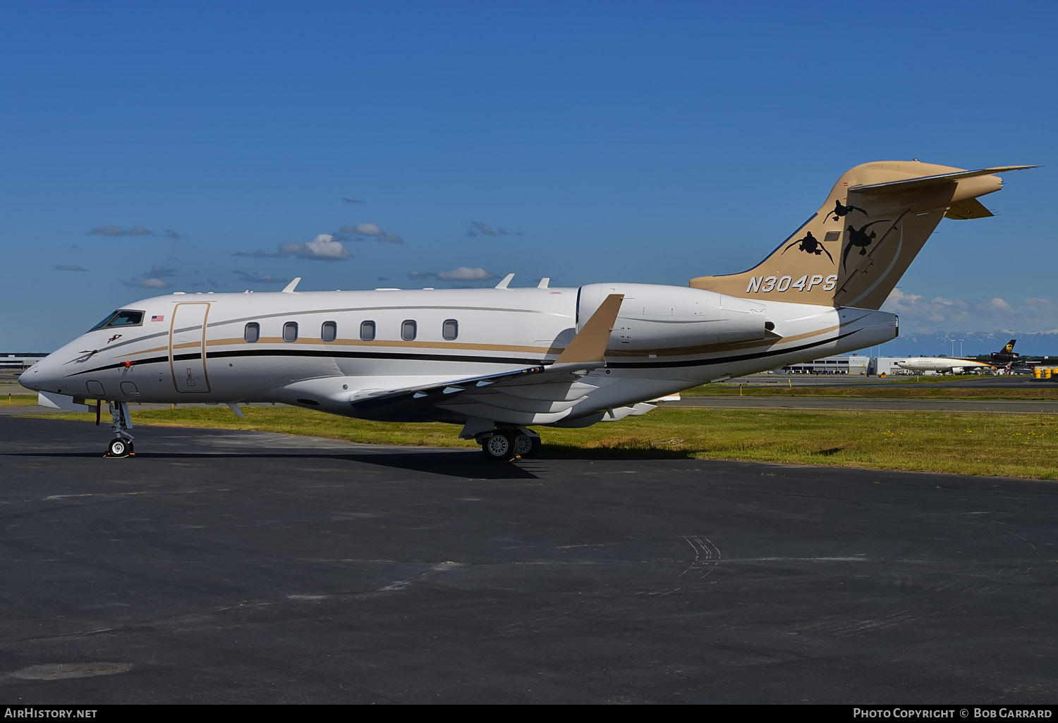 Aircraft Photo of N304PS | Bombardier Challenger 300 (BD-100-1A10) | Duck Pond Aviation | AirHistory.net #293506