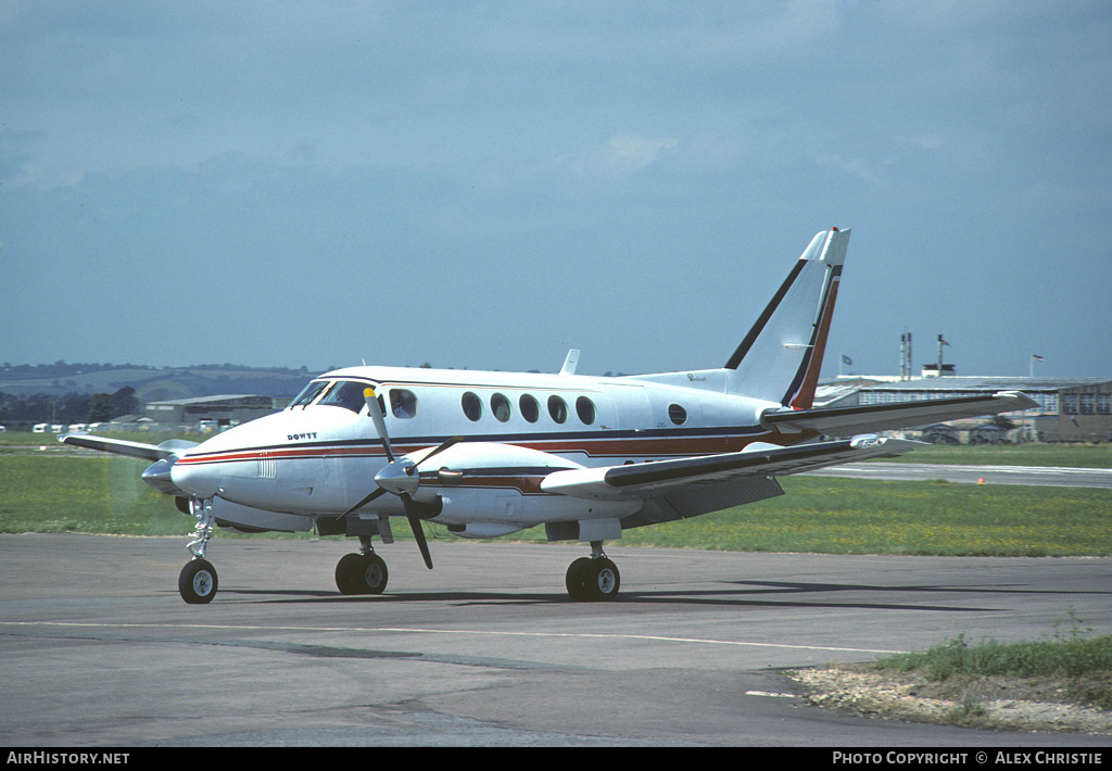 Aircraft Photo of G-BBVM | Beech A100 King Air | Dowty Group | AirHistory.net #293509