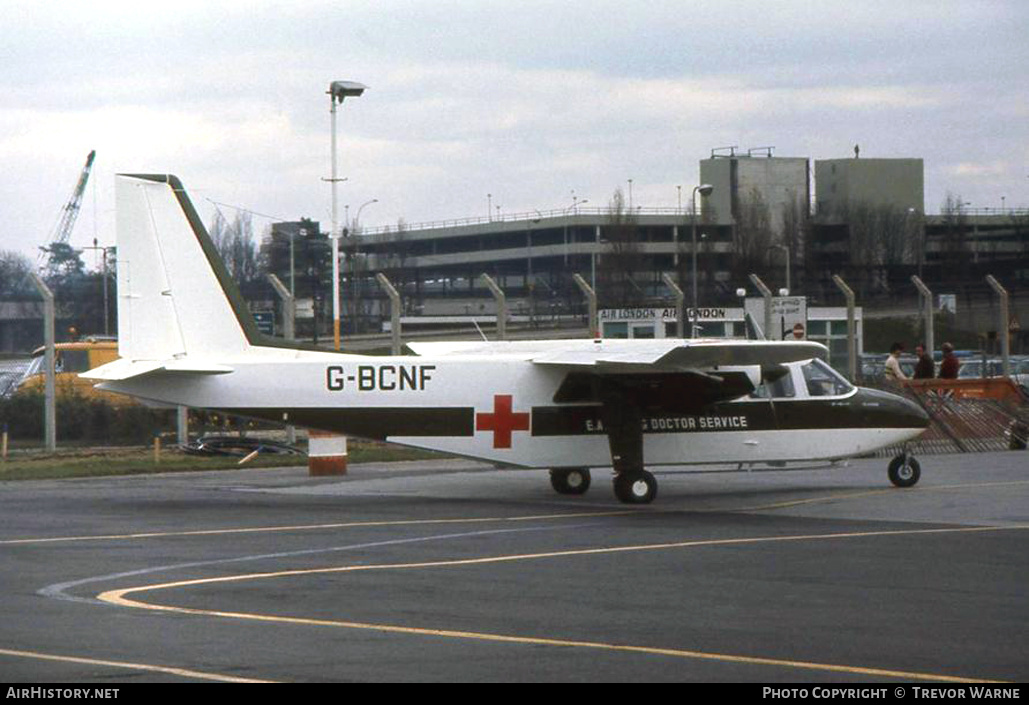 Aircraft Photo of G-BCNF | Britten-Norman BN-2A-21 Islander | AirHistory.net #293511