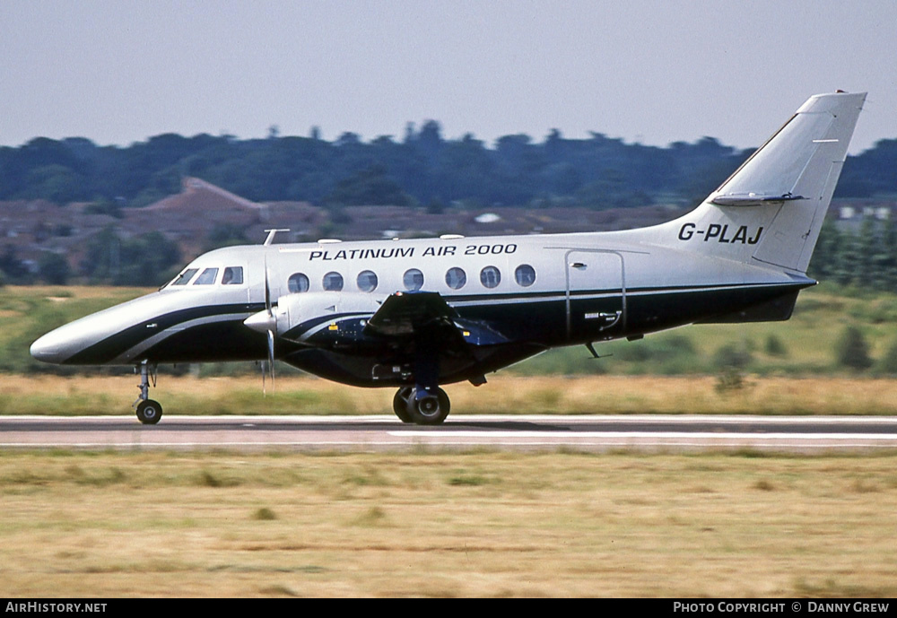 Aircraft Photo of G-PLAJ | British Aerospace BAe-3102 Jetstream 31 | Platinum Air 2000 | AirHistory.net #293517