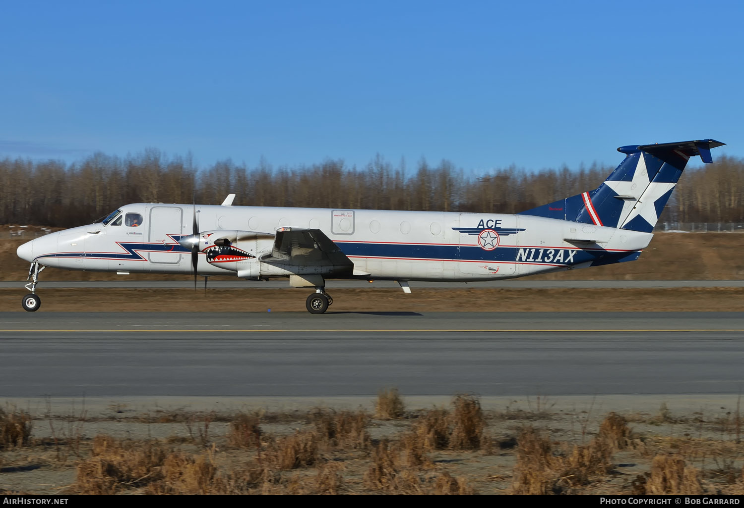 Aircraft Photo of N113AX | Beech 1900C-1 | ACE - Alaska Central Express | AirHistory.net #293528